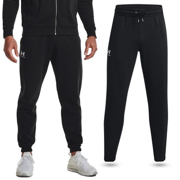 SPODNIE DRESOWE MĘSKIE UNDER ARMOUR DRESY JOGGERY BAWEŁNA SPORTOWE 1373882