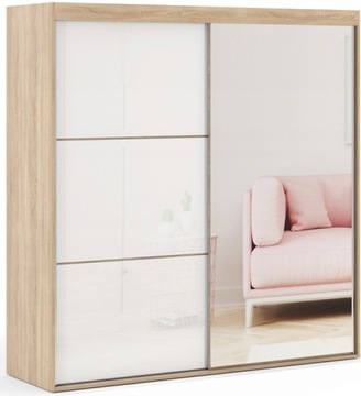 Szafa Przesuwna Lacobel MANILA P 120x265 NA WYMIAR