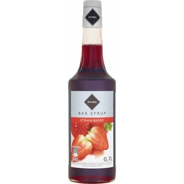 Syrop barmański Rioba truskawkowy 700ml