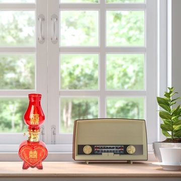 VINTAGE HOME DECOR LAMPA NAROŻNA ŚLUB OLEJOWY