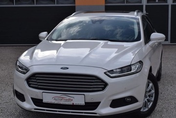Ford Mondeo V Kombi 2.0 TDCi 150KM 2018 Ford Mondeo 2.0 TDCI PowerShif Titanium Fuul Ledy kamera Lopatki Navi Alum, zdjęcie 3