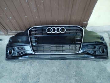 Бампер передний Audi A6 C7 4G S-line 2011-2014 6PDC