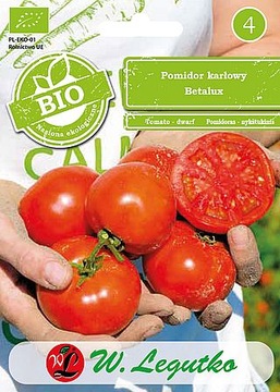 POMIDOR BETALUX KARŁOWY 0,2 g BIO NASIONA 'L