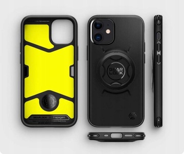 Рюкзаки Spigen для Apple iPhone 12 Mini Gearlock Bike черные