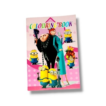 MALOWANKA KOLOROWANKA Z NAKLEJKAMI MINIONKI MINION