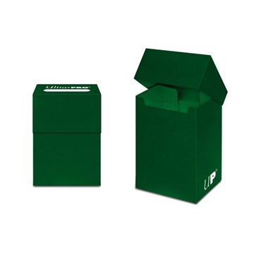 Коробка зеленого леса для карт MtG Magic Deck. Коробка для колоды карт покемонов.