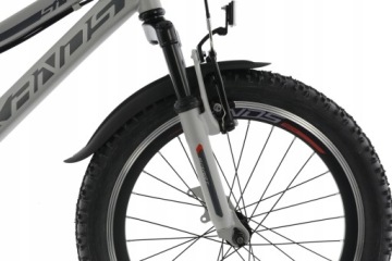 Детский велосипед Kands SMART AM 2023 20, серый и красный