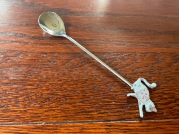 Teaspoon Cat Dessert Kitty с Kitty Chrome Oldman Gift 14 см подарок
