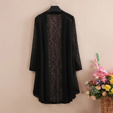 2022 Spring Summer Autumn Women Long Cardigan Soli