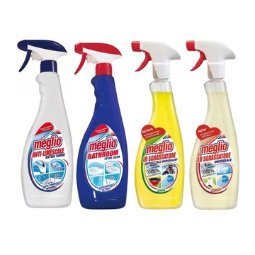 MEGLIO ZESTAW ODTŁUSZCZACZ ODKAMIENIACZ 4x750 ml