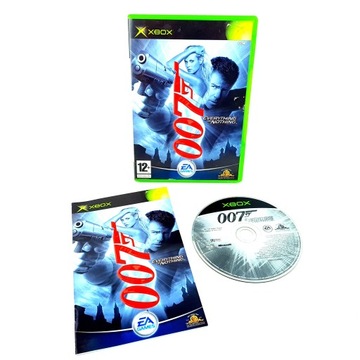 007 EVERYTHING OR NOTHING JAMES BOND XBOX CLASSIC PREMIEROWE PAL ENG