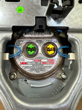 Подушка безопасности водителя и рулевого колеса Mercedes CLS W219 IR, LIFT