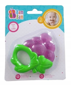 BamBam gryzak wodny na ząbkowanie winogrono