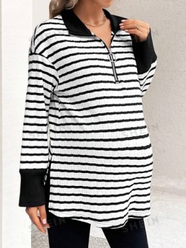 SHEIN MATERNITY BLUZA W PASKI ZAPINANA DO POŁOWY 2XL 684