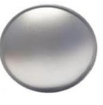 Kopułka srebrna, 3cm za 2 szt / 9430