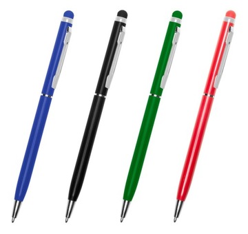 Długopis Metalowy z gumką Touch Pen Błysk + Grawer