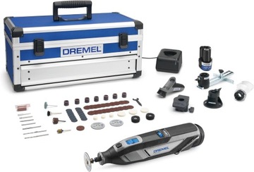 F51 SZLIFIERKA WYSOKOOBROTOWA 12V DREMEL 8240 5/65 AKCESORIÓW 2x2,0Ah 8240