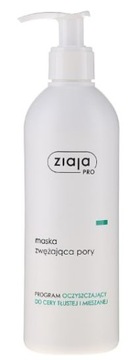 ZIAJA PRO MASKA ZWĘŻAJĄCA PORY CERA TŁUSTA 270ML
