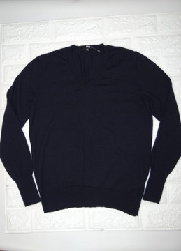 UNIQLO sweter wełniany 100% wełna 38 M