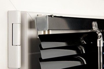 Ручки универсальные для рулонных штор и жалюзи, без сверления, белые, комплект 2 шт.