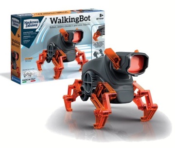 Robot Clementoni Naukowa Zabawa. Walking Bot - Chodzący Robot #3524