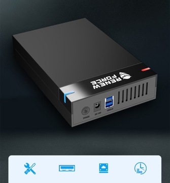 3,5-дюймовый дисковый массив SATA I II III Отсек для жестких дисков USB 3.0 Super Speed ​​до 5 Гбит/с