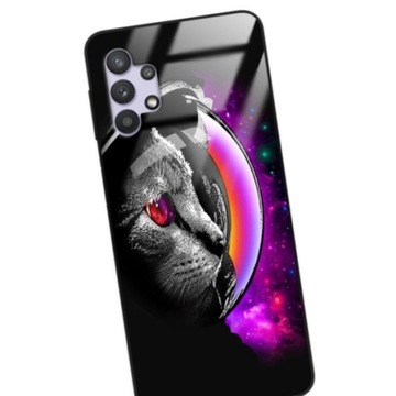 Etui GLASS do SAMSUNG A32 4G Kosmos Space Wzory