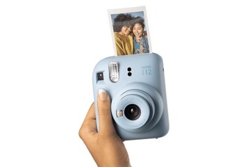 Камера Fujifilm Instax Mini 12 Blue + чехол + рамки Shacolla