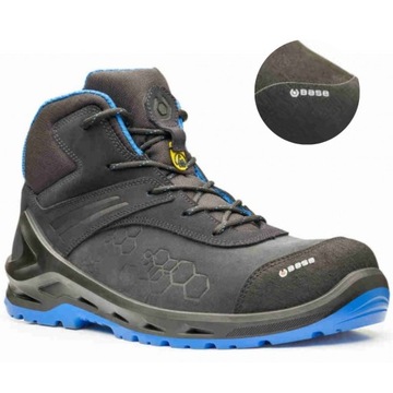Buty robocze męskie wysokie BHP BASE I-Robox S3 45