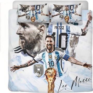 KOMPLET POŚCIELI DLA NASTOLATKÓW, MESSI, Z MO
