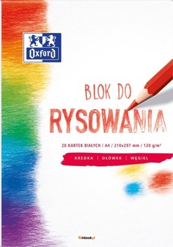 Blok rysunkowy Oxford A3/20 120g biały