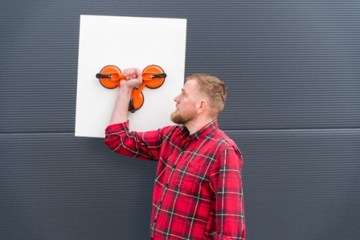 Держатель ПРИСОСКИ для ОКОН, СТЕКЛА, ПЛИТКИ, автомобиля 135кг 3х118мм