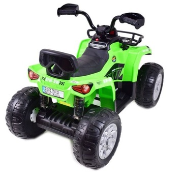 MEGA QUAD НА АККУМУЛЯТОРЕ, МЯГКИЕ КОЛЕСА, МЯГКОЕ СИДЕНИЕ