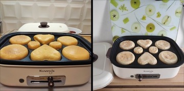 MULTIGRILL ELEKTRYCZNY STOŁOWY KUVINGS CERAMIC PLUS KREMOWY OPIEKACZ