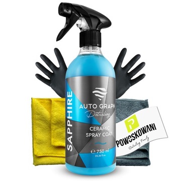 Auto Graph SAPPHIRE Ceramic Spray Coat 750 ml QD do Lakieru Powłoka Połysk