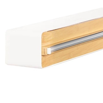 Dyspenser do folii z nożem, nóż do folii spożywczej do pieczenia brązowy