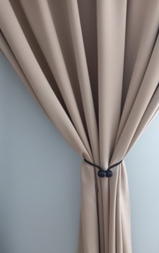 Занавес занавеска магнит черные запонки 4 шт.