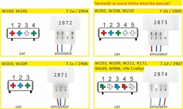 i2 Fenix ​​​​ESL Эмулятор Болт блокировки рулевого управления для Mercedes W202 W208 W210