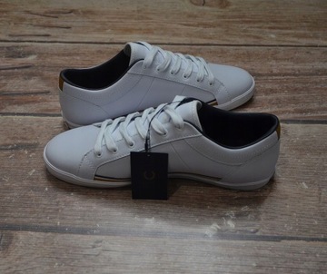 FRED PERRY BASELINE ORYGINALNE SKÓRZANE BUTY PREMIUM NOWE 44