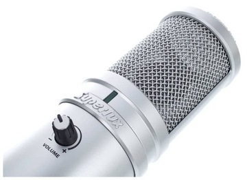 SUPERLUX E205U USB КОНДЕНСАТОРНЫЙ СТУДИЙНЫЙ МИКРОФОН