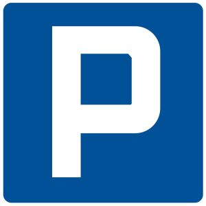 Tabliczka znak Parking D-18 33x33cm PCV