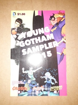 YOUNG GOTHAM SAMPLER 2015 - GRAYSON,BATGIRL,