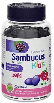 Sambucus Kids 60 sztuk żelek