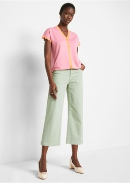 38 Bonprix WW SWETER Z DOMIESZKĄ JEDWABIU