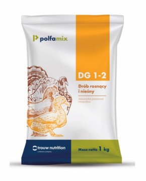 Polfamix DG 1-2 witaminy dla drobiu 1kg