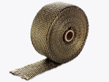 БАНДАЖНАЯ ТЕРМОЛЕНТА ТЕРМОИЗОЛЯЦИЯ ВЫПУСКНОЙ КОЛЛЕКТОР ТИТАН PL 15м + ЛЕНТЫ