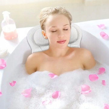 РАССЛАБЛЯЮЩАЯ ПОДУШКА ДЛЯ ВАННЫ, 4D ПОДГОЛОВНИК