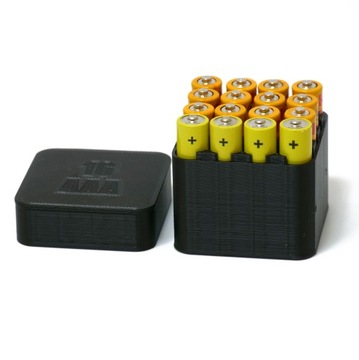 Органайзер для батареек, контейнер на 16 ААА LR03