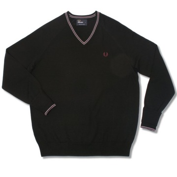 121 # FRED PERRY # MĘSKI SWETER MERINO PREMIUM M