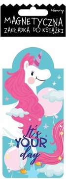 MAGNETYCZNA ZAKŁADKA DO KSIĄŻEK - Unicorn